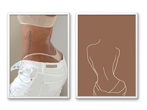 Brown Barbie - Set of Three